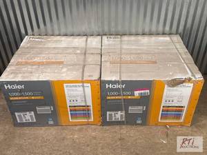 lot 284 image: (2) Haier QHM24DX window air condit...