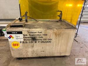 lot 298 image: Diesel Fuel Storage tank. 250GL.&nb...