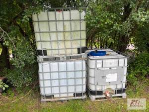 lot 302 image: 3 liquid storage bins.&nbspThe ite...