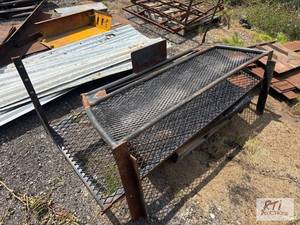 lot 312 image: Steel back racks. This item is l...