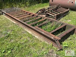 lot 339 image: Metal steps, approximately 16 feet ...