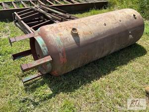 lot 350 image: Decommissioned steel storage tank. ...