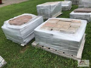 lot 360 image: 2X Mixed concrete pavers. Item is l...