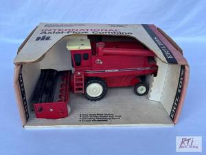 lot 3 image: International Axial-Flow Combine, b...