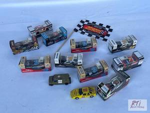 lot 37 image: Miniature NASCAR toys...