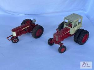 lot 52 image: International 1456 tractor and Farm...