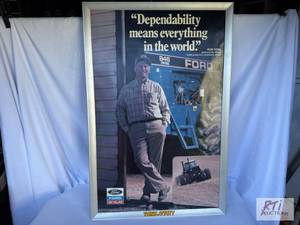 lot 56 image: Ford promotional sign...