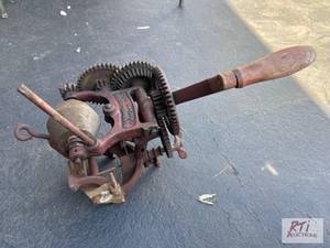lot 60 image: McCormick Deering knife sharpener...