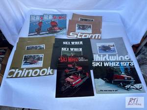 lot 66 image: Massey Ferguson Snowmobile material...