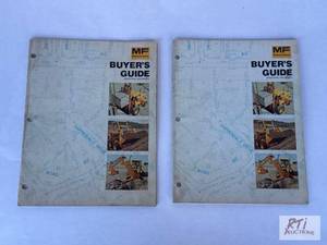 lot 73 image: Massey Ferguson Buyers guides...