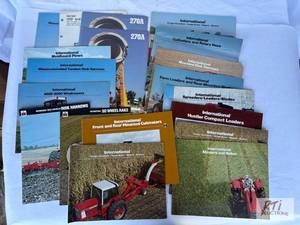 lot 89 image: International implement brochures...