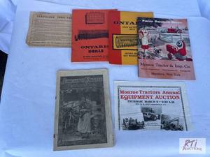 lot 99 image: Ontario grain drill materials...