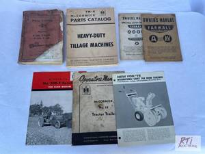 lot 102 image: International truck parts catalog, ...
