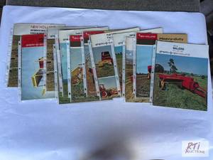lot 122 image: New Holland farm tool promotional m...