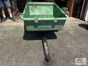 lot 148 image: John Deere 10P garden cart...