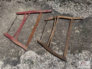 lot 151 image: Pair of buck saws...