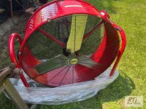 lot 154 image: Case IH fan, new, complete with whe...