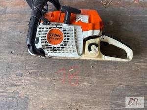lot 38 image: STIHL MS 400C&nbsp Gas chainsaw. T...