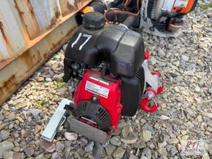 lot 47 image: Portable gas powered Capstan Winch....