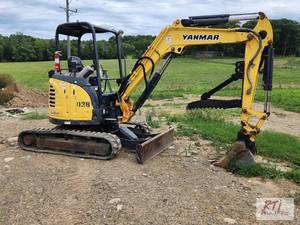 lot 57 image: YANMAR&nbspViO-35 Mini Excavator.&...