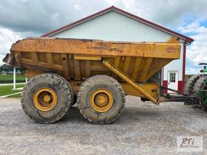 lot 82 image: Caterpillar 35 TON Haul Cart. Solid...