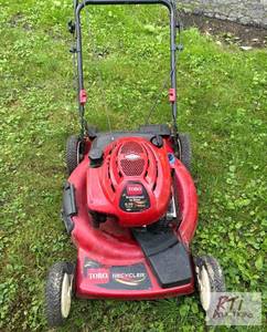 lot 112 image: Toro self propelled mower. This ite...