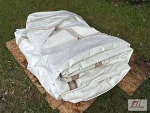 lot 149 image: 40 ft x 20 ft tent, including poles...