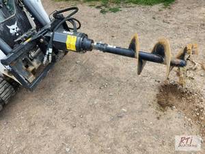 lot 161 image: Bobcat 25PH auger drive unit with 1...