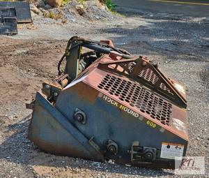 lot 188 image: Rock Hound 60B skid loader mounted ...