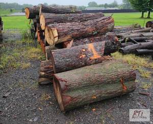 lot 245 image: Mixed firewood, (Pile 1) This item ...