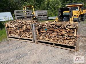 lot 269 image: 2 X Face Cord of Hardwood slab-wood...