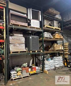 lot 303 image: Heavy-duty pallet racking. Includes...