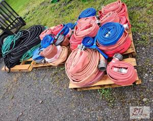 lot 317 image: Assorted hoses. This item is locate...