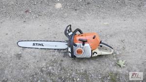 lot 319 image: STIHL MS 441 Magnum Chain Saw. Newe...
