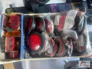 lot 347 image: Lot of assorted truck lights, tools...
