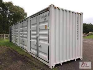 lot 5 image: One trip 40ft shipping container, 9...
