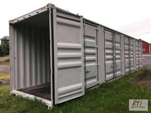 One trip 40ft shipping container, 9...