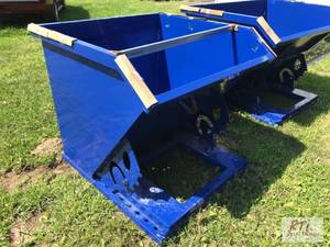 lot 17 image: New 1 cubic yard self tipping dumps...