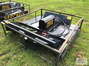 lot 31 image: New AGT 6ft rotary mower for skid s...