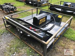lot 33 image: New AGT 6ft rotary mower for skid s...