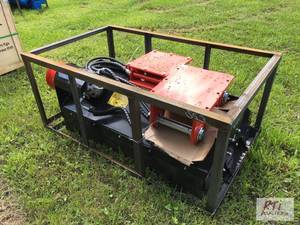 lot 45 image: New AGT excavator mounted 45in flai...