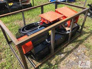 lot 46 image: New AGT excavator mounted 45in flai...