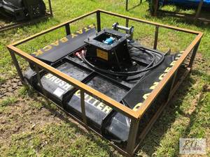 lot 47 image: New AGT 54in excavator mounted brus...