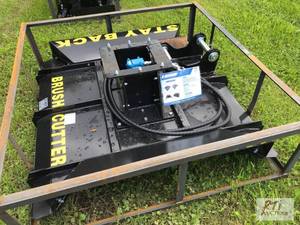 lot 49 image: New AGT 54in excavator mounted brus...