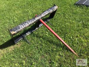 lot 57 image: New skid steer bale spear. MDI Ite...