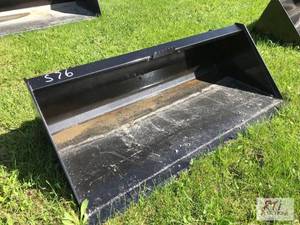 lot 59 image: New Swict 66in skid steer bucket. ...