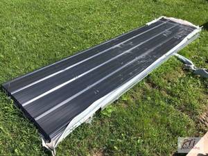 lot 82 image: 50X 3ft x 12ft black roofing or sid...