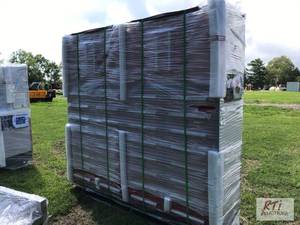 lot 84 image: New 7ft 32 drawer workbench, stainl...