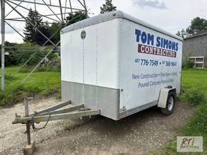 lot 2 image: 2008 Wells Cargo 12ft single axle e...
