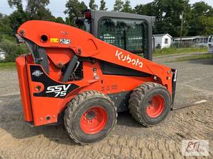 2023 Kubota SSV 75 skid loader, pow...